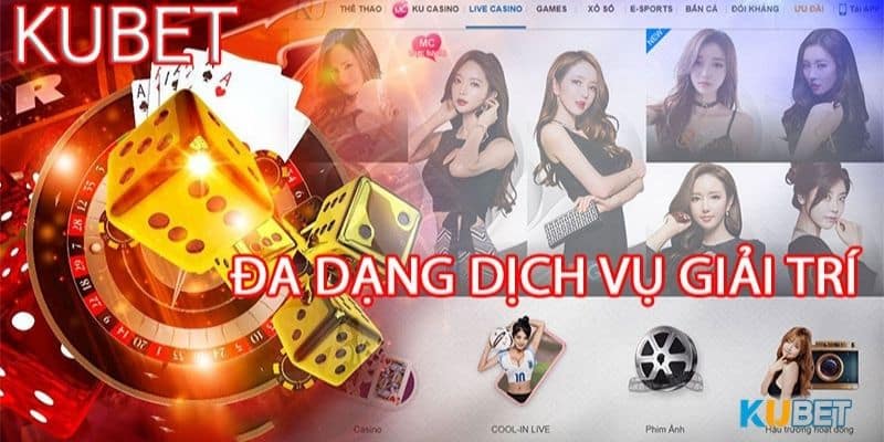 Một số sản phẩm được người chơi yêu thích nhất tại Casino Kubet